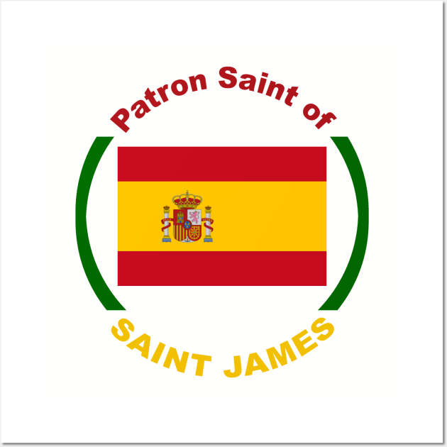 PATRON SAINT OF SPAIN Wall Art by CITY PATRON SAINTS